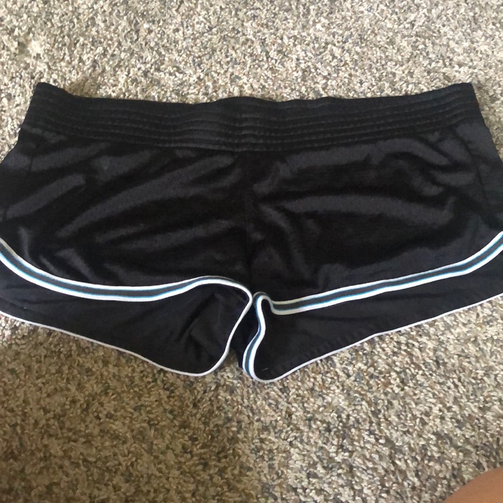 Black Mesh Shorts